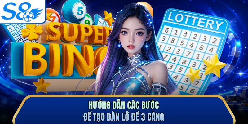 Hướng dẫn các bước để tạo dàn lô đề 3 càng